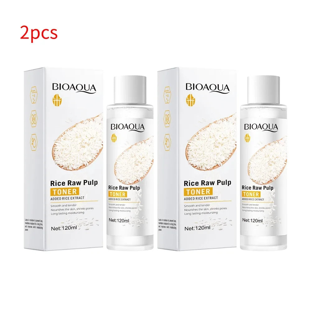 ORFAOM BIOAQUA Rice Raw Pulp Hydrating Toner – Korean Moisturizing Facial Toner