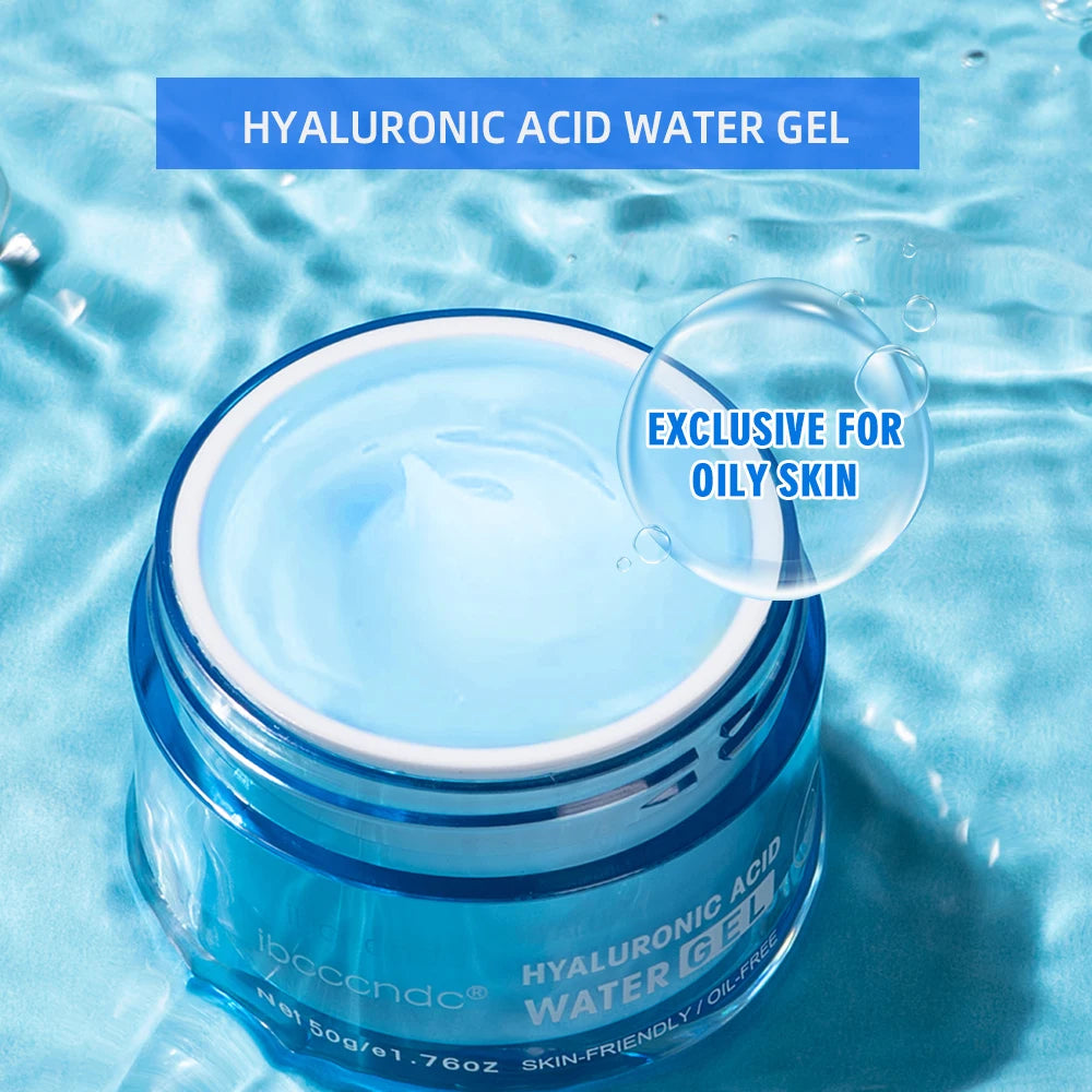 ORFAOM Hyaluronic Acid Moisturizing Face Cream – Deep Hydration Gel Cream for Oily Skin