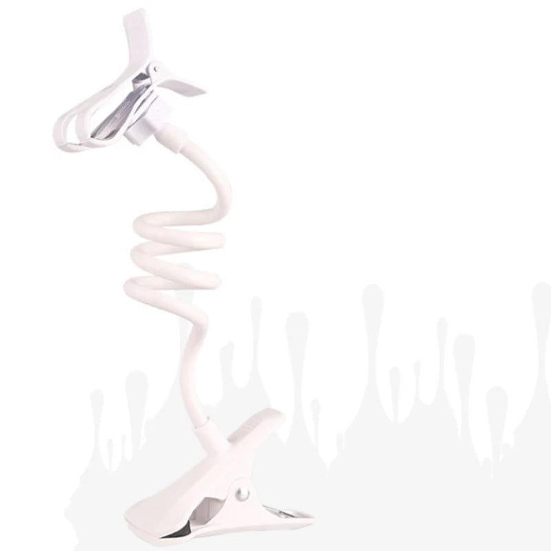 Flexible Gooseneck Phone Holder – Adjustable Desk & Bed Mount