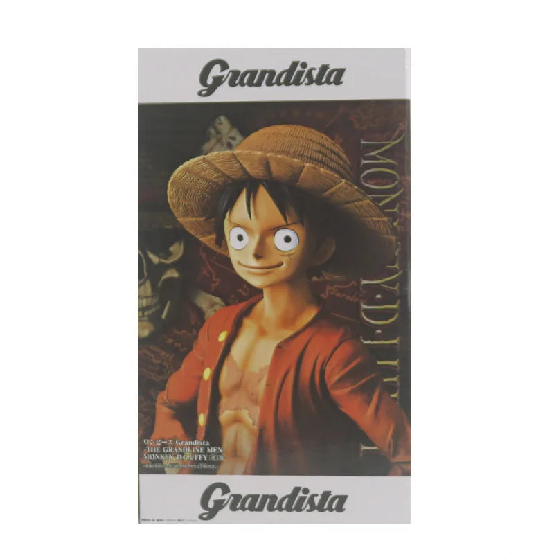 Monkey D. Luffy Grandista Collectible Figure – Anime Display Statue