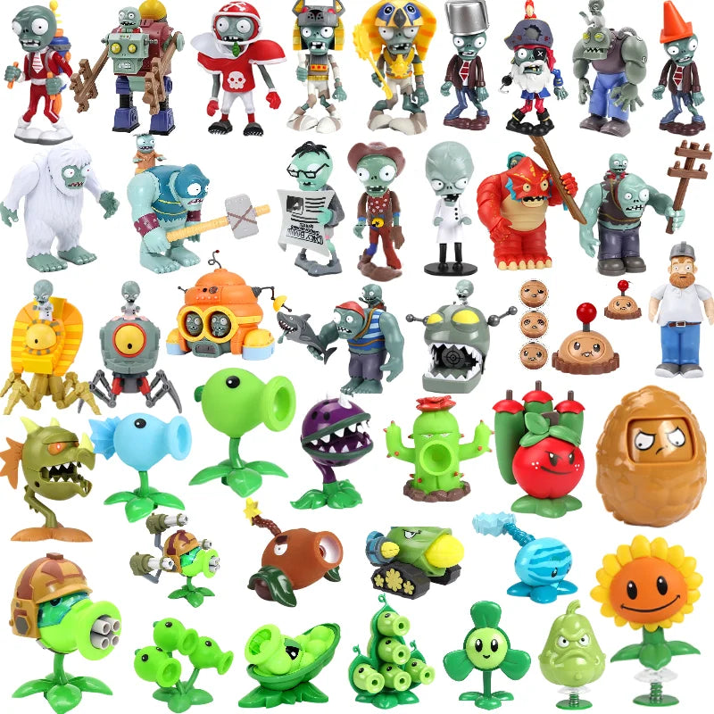 Plants vs Zombies Action Figures – Collectible Mini Characters & Heroes 🌻🧟
