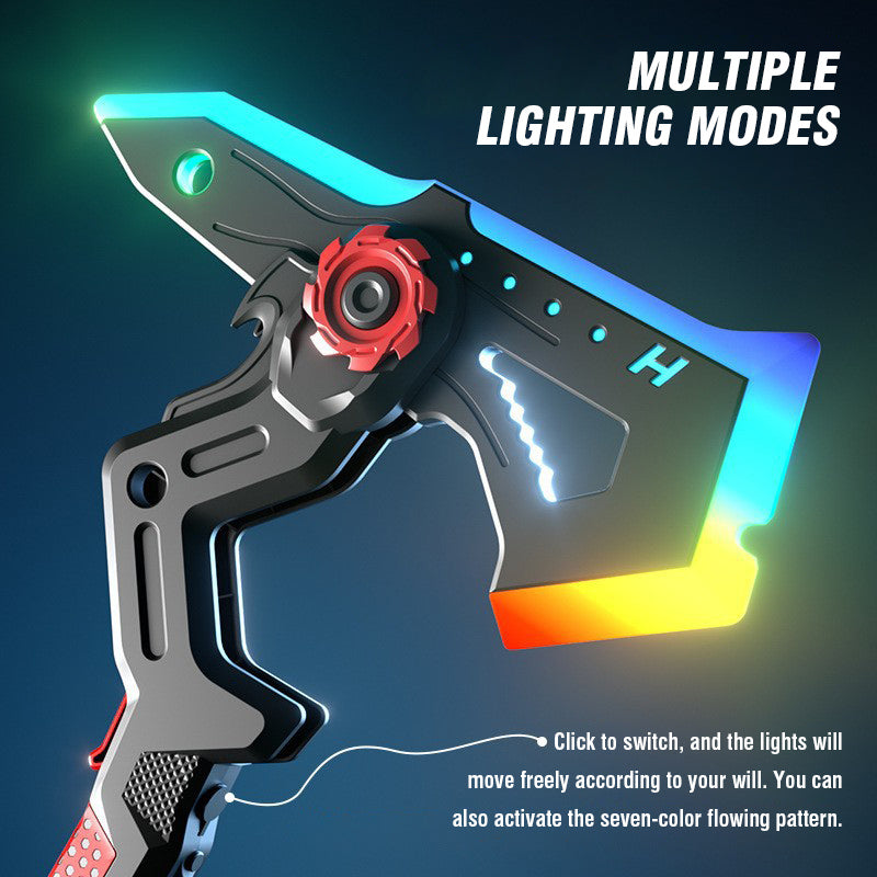 RGB LED Toy Axe – Light-Up Fantasy Battle Axe for Kids & Cosplay