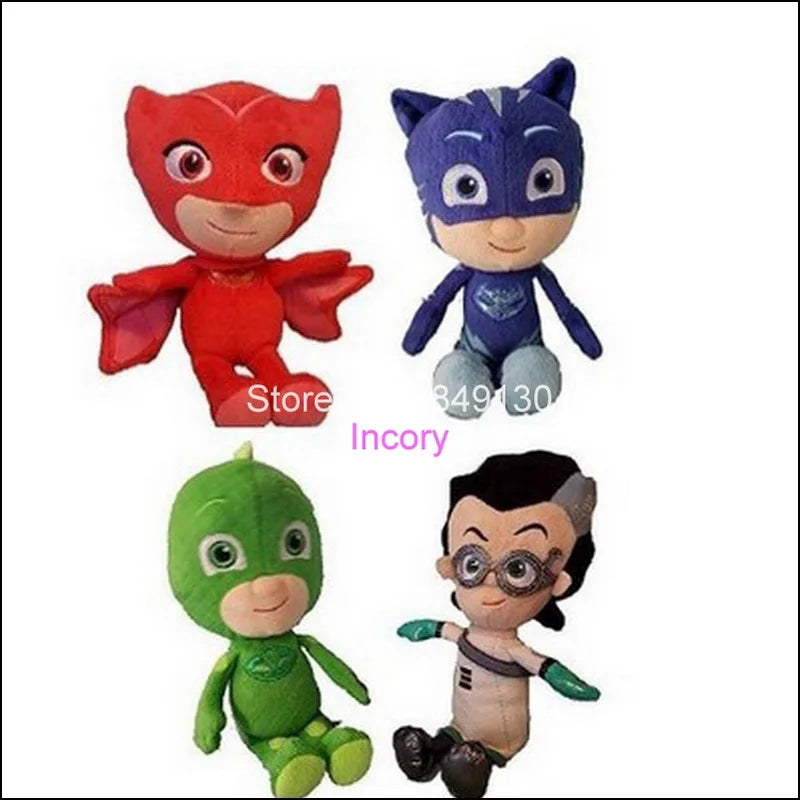 PJ Masks Plush Toy – Soft Catboy, Owlette, Gekko & Night Ninja Stuffed Doll