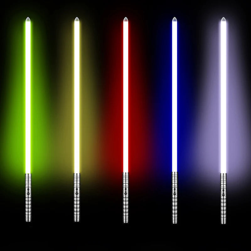 RGB Lightsaber Toy – Rechargeable Metal Hilt Light Sword