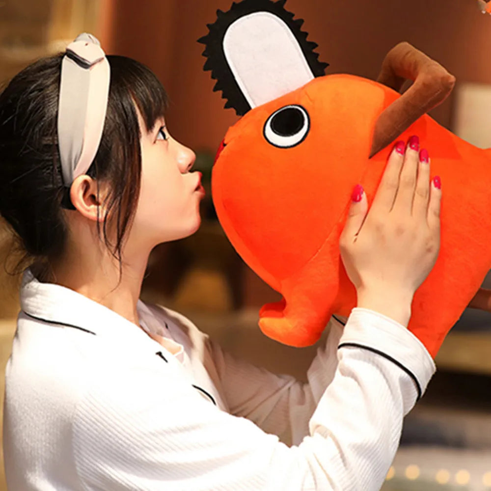 Chainsaw Man Pochita Plush Toy – Soft Anime Collectible Plush