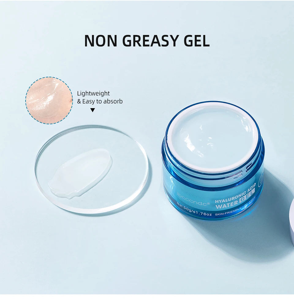 ORFAOM Hyaluronic Acid Moisturizing Face Cream – Deep Hydration Gel Cream for Oily Skin