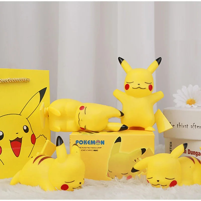 Pikachu Touch Night Light – Cute Pokémon LED Bedside Lamp