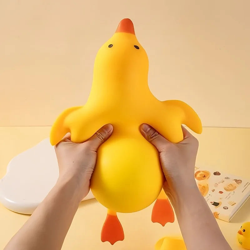 Cute Squeeze Duck Plush – Soft Stress Relief Sensory Toy |