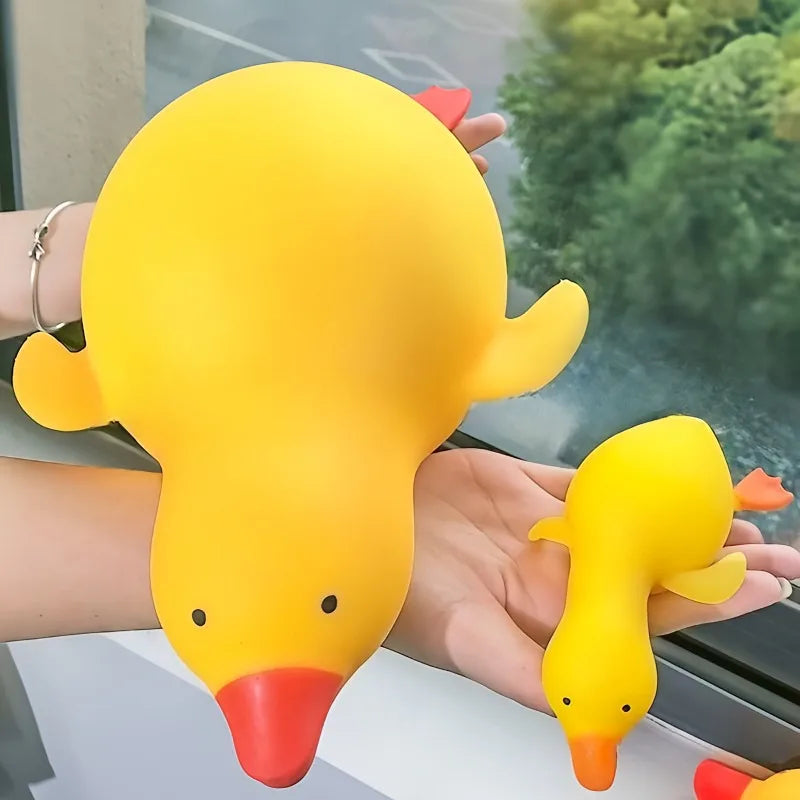 Cute Squeeze Duck Plush – Soft Stress Relief Sensory Toy |