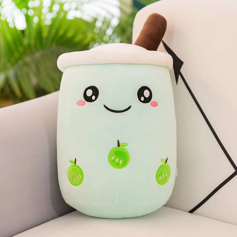 Giant Bubble Tea Plush Toy – Cute Boba Pillow