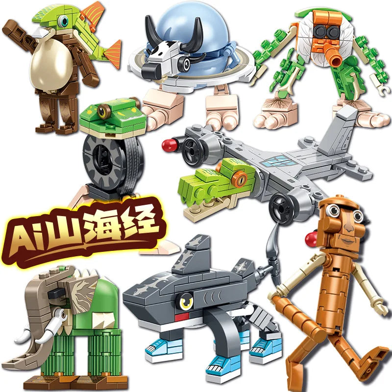 Italian Brainrot Building Blocks – Collectible Character Figures  Перевод
