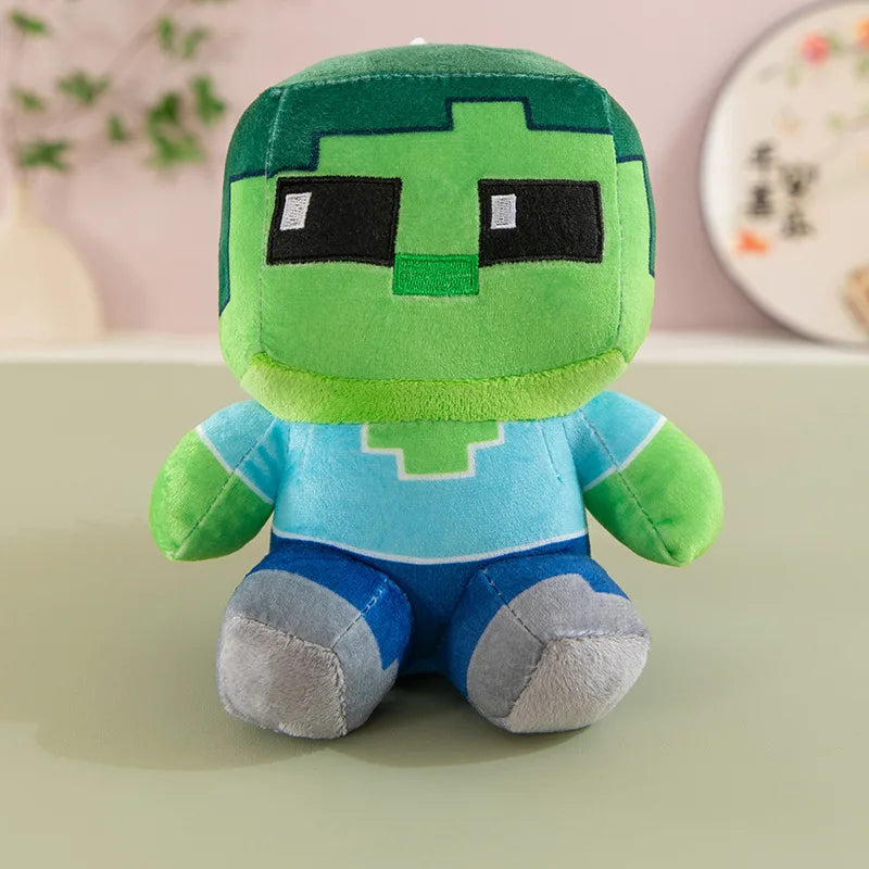 Minecraft Plush Character Collection – Soft Gaming Plush Toys 25 cm 🎮