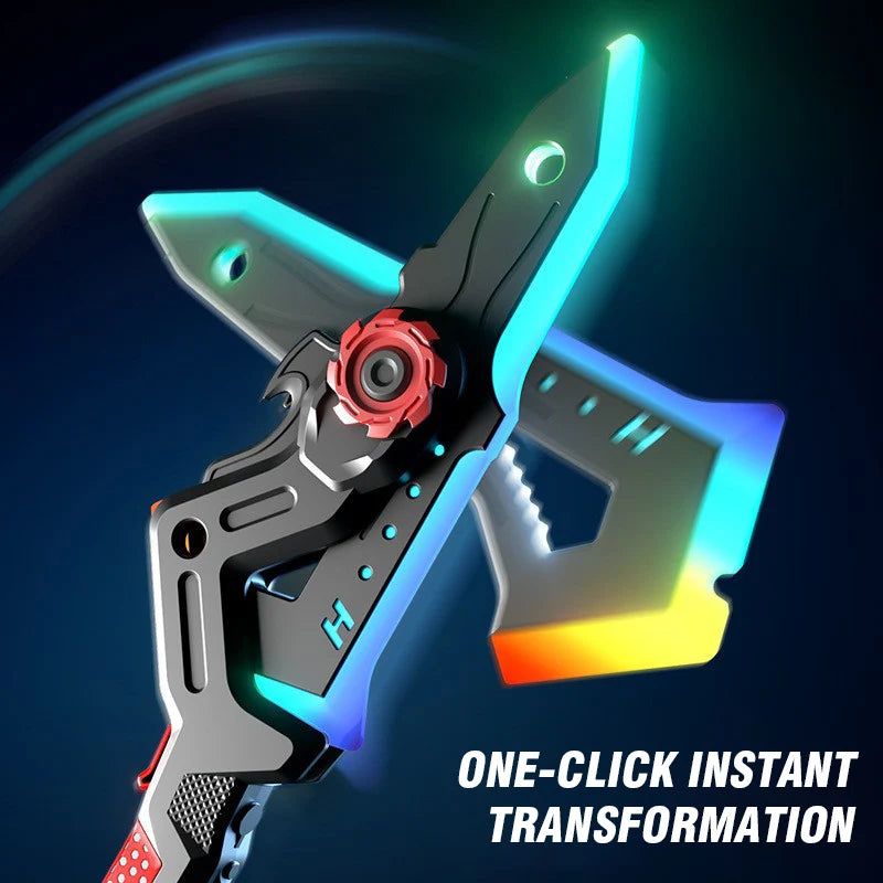 RGB LED Toy Axe – Light-Up Fantasy Battle Axe for Kids & Cosplay