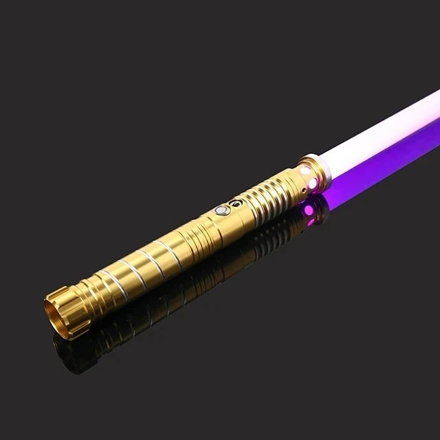 RGB Lightsaber Toy – Rechargeable Metal Hilt Light Sword