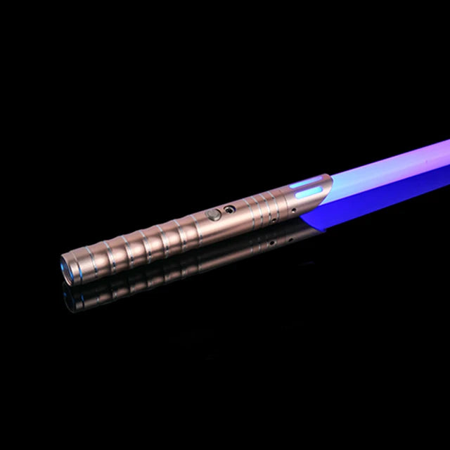 RGB Lightsaber Toy – Rechargeable Metal Hilt Light Sword