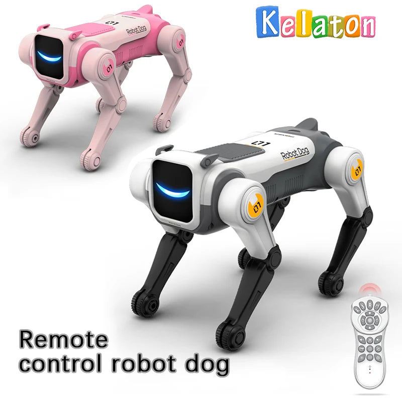 Smart Robot Dog – Interactive RC Walking Robot with Music & Lights