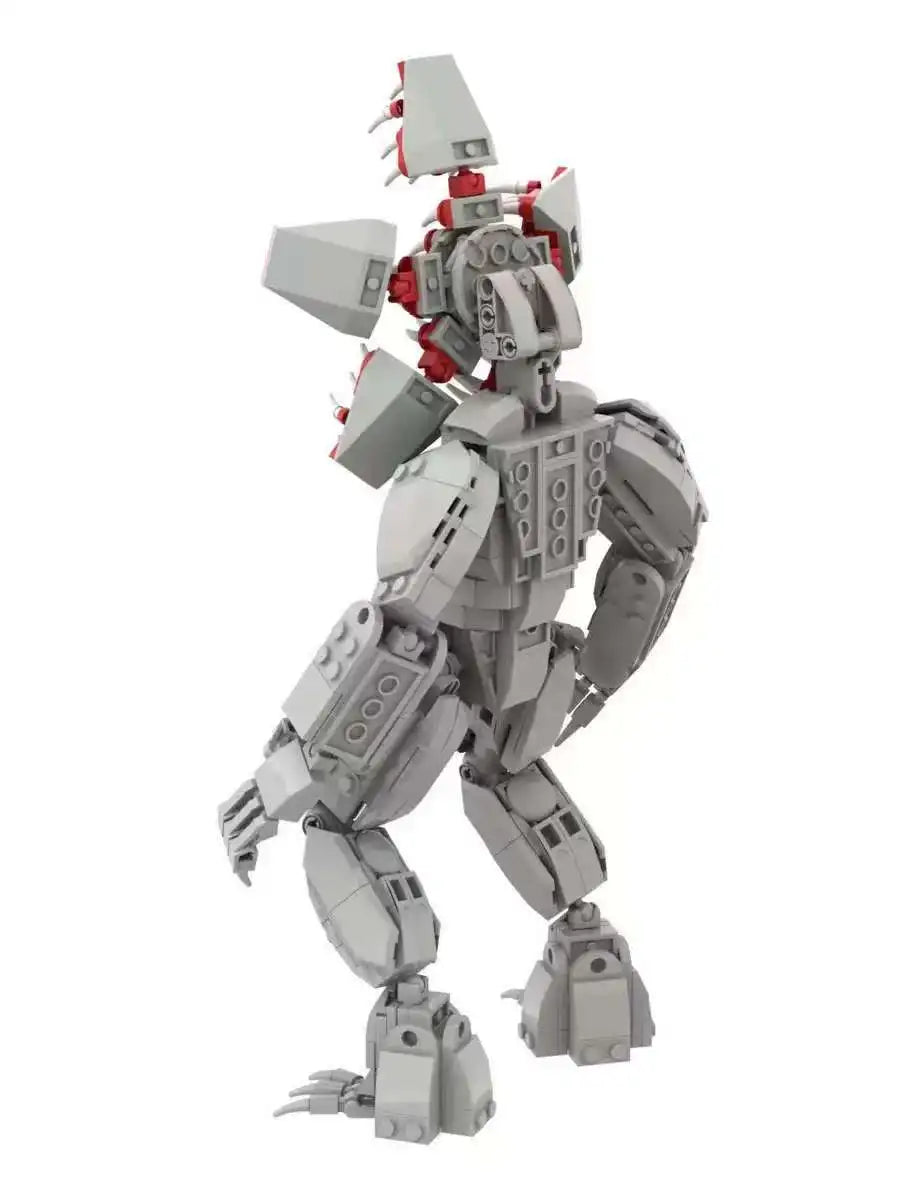 Monster Building Block Figure – Horror Creature Brick Model