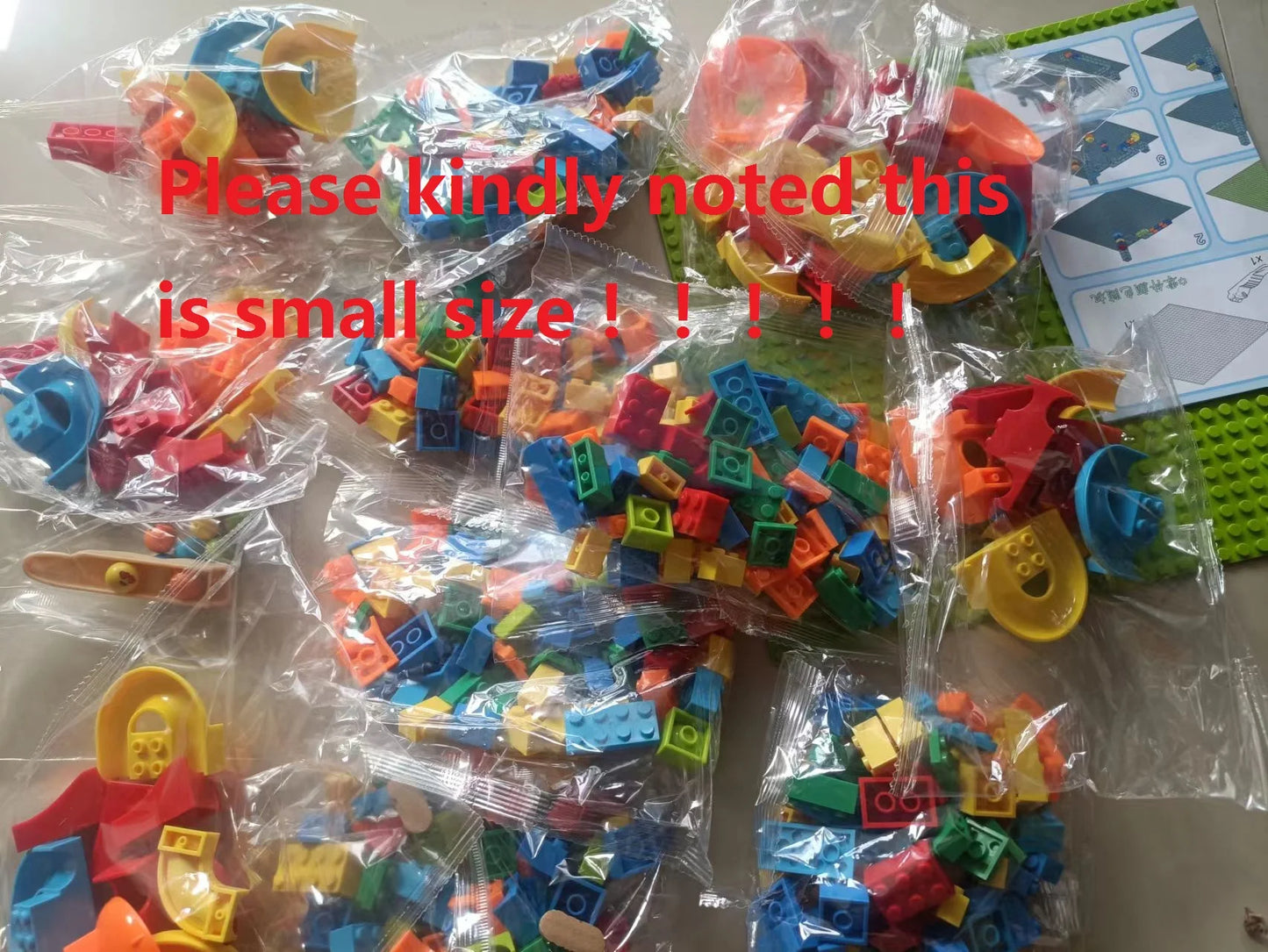 Marble Run Building Blocks Set – STEM Construction Toy for Kids