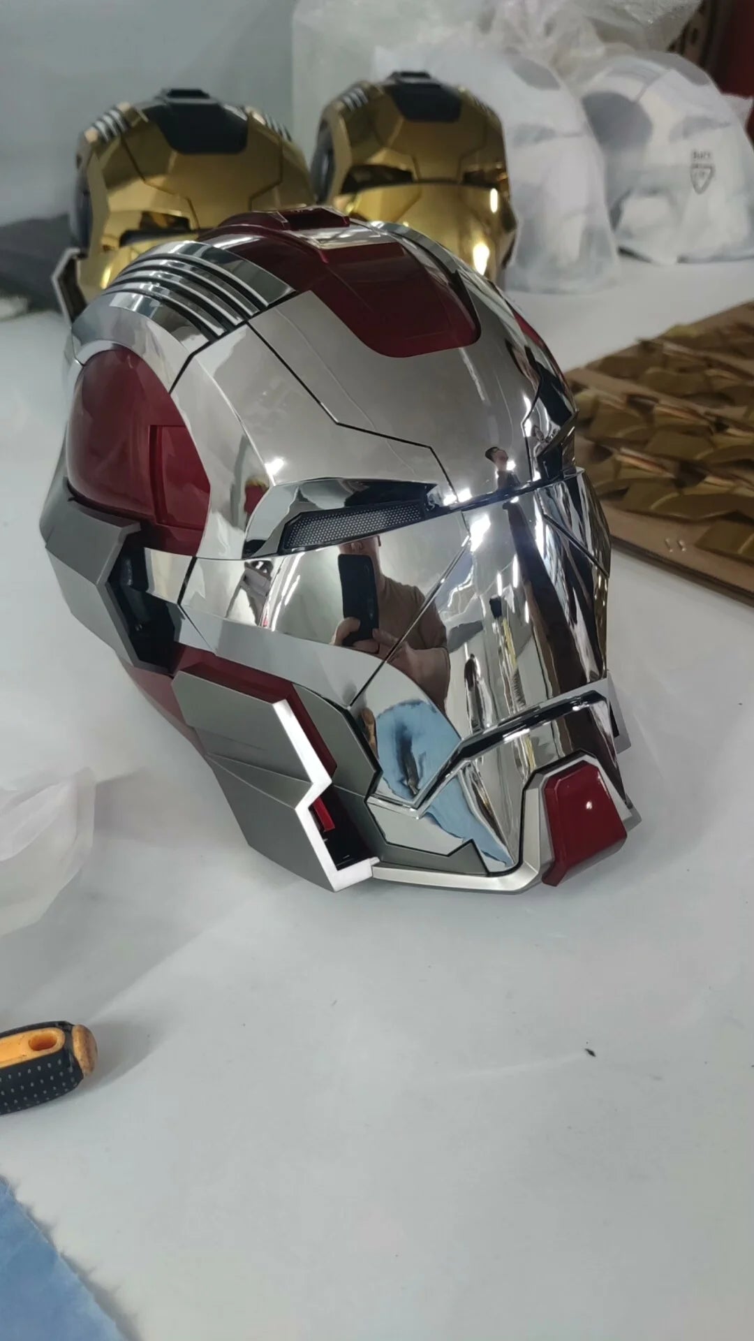 MK5 Pro Hero Helmet – Interactive Voice Control Collectible Mask