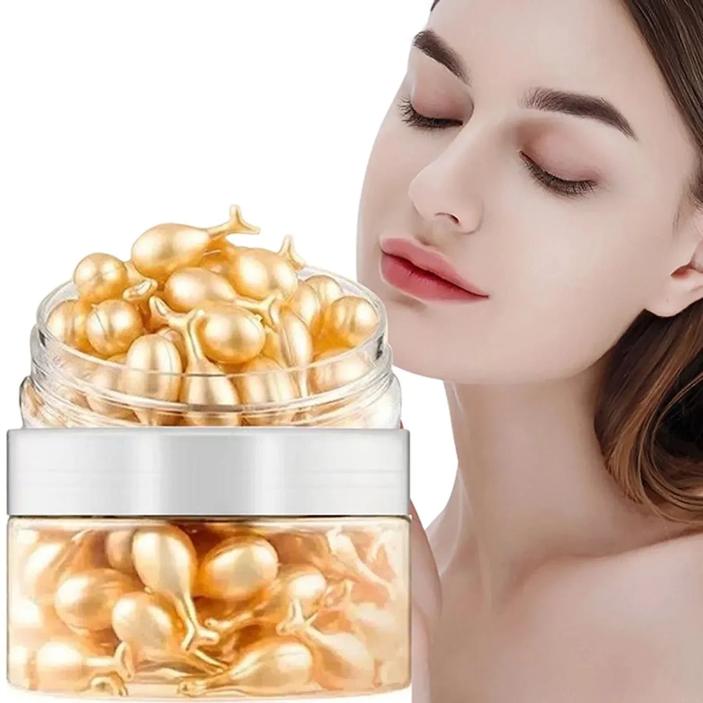 ORFAOM Collagen Essence Capsules for Face – Moisturizing & Anti-Aging Skin Care