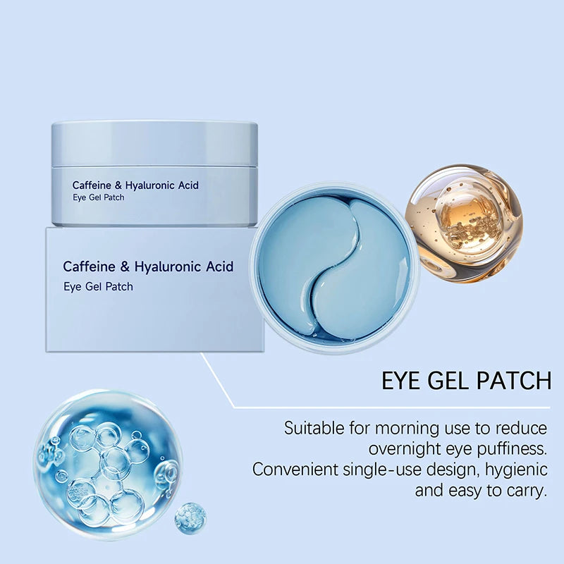 ORFAOM Caffeine & Hyaluronic Acid Eye Gel Patches