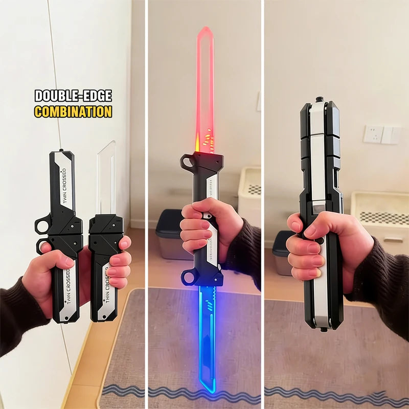 RGB LED Toy Axe – Light-Up Fantasy Battle Axe for Kids & Cosplay
