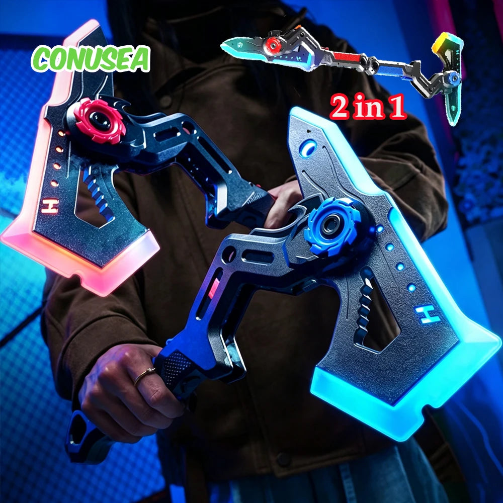 RGB LED Toy Axe – Light-Up Fantasy Battle Axe for Kids & Cosplay