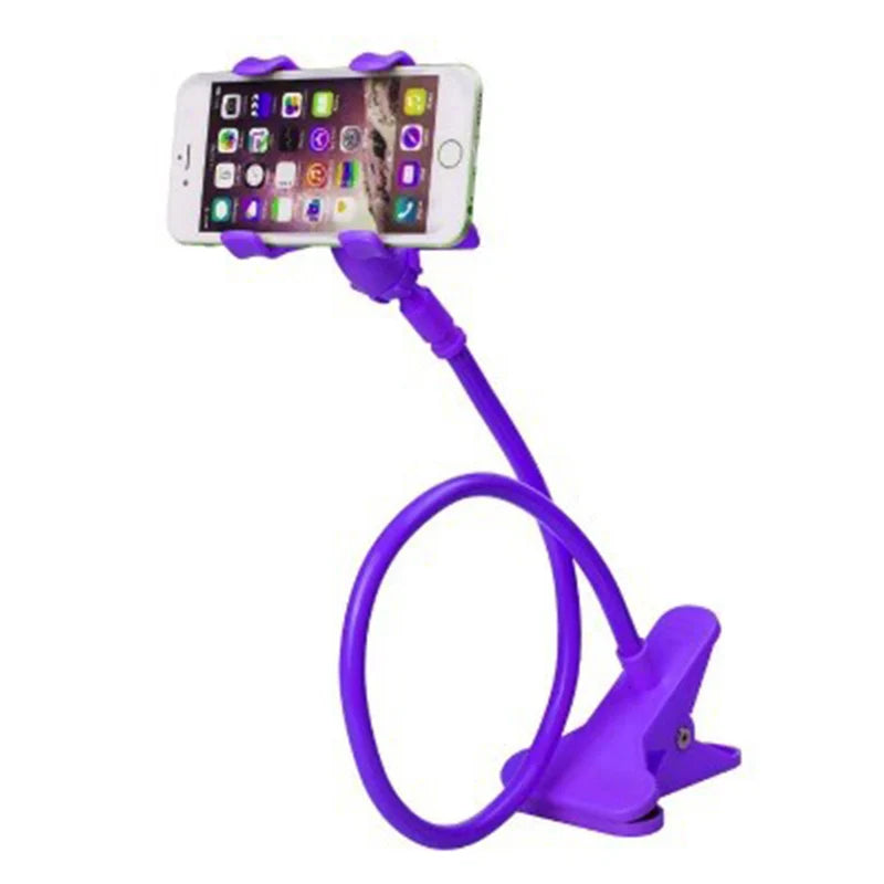 Flexible Gooseneck Phone Holder – Adjustable Desk & Bed Mount