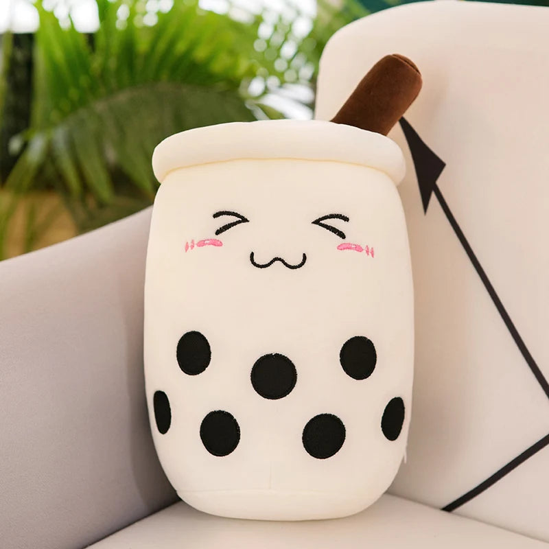 Giant Bubble Tea Plush Toy – Cute Boba Pillow
