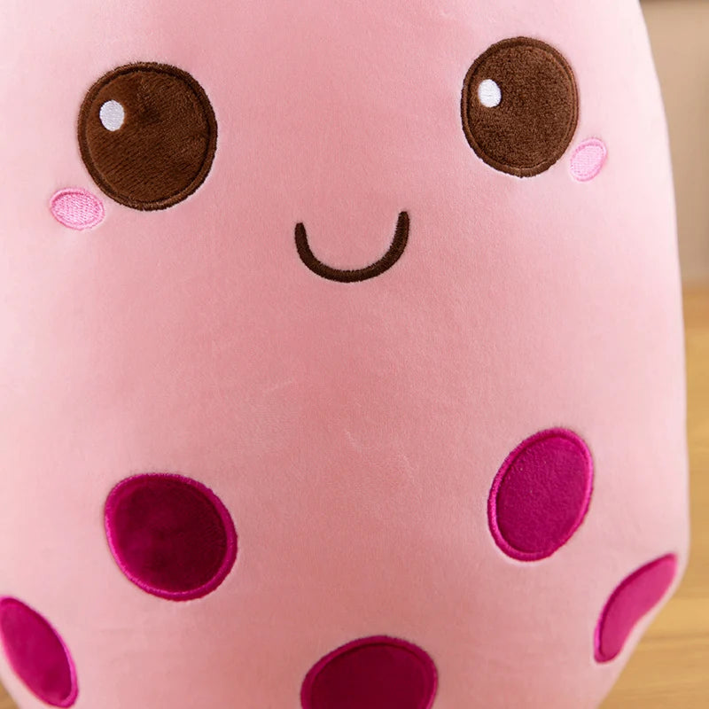 Giant Bubble Tea Plush Toy – Cute Boba Pillow
