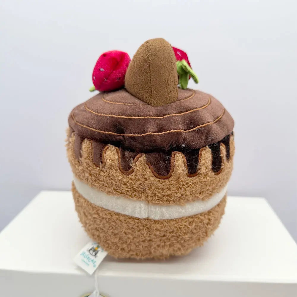 Cute Cake Plush Toy – Soft Dessert Stuffed Animal