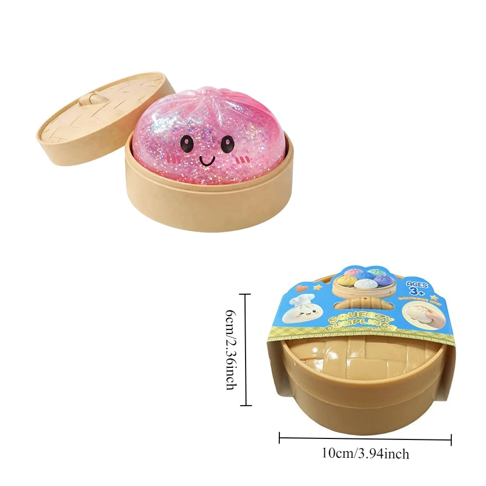 Cute Squishy Stress Relief Ball – Soft Sensory Fidget Toy for Kids & Adults