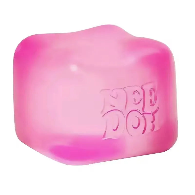 NeeDoh Jellyfish & Cube Squishy Set – Colorful Stress Relief Fidget Toy