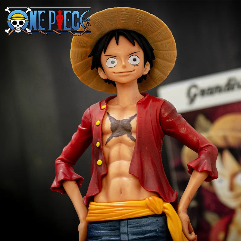 Monkey D. Luffy Grandista Collectible Figure – Anime Display Statue