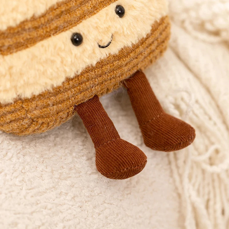 Cute Kawaii Dessert Plush Toy – Soft Cake & Toast Stuffed Pillow