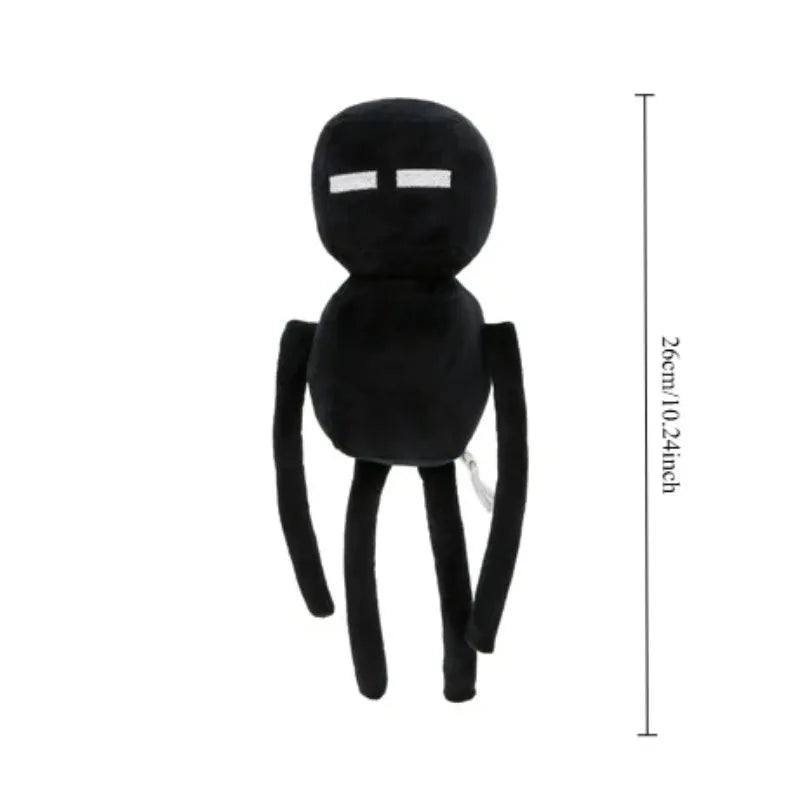 Minecraft Enderman Plush Toy – Soft Stuffed Figure 26 cm ⭐