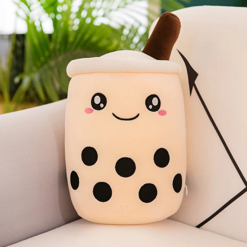 Giant Bubble Tea Plush Toy – Cute Boba Pillow