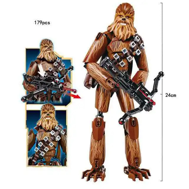 Galaxy Dark Warrior Building Block Figure – Collectible Brick Model