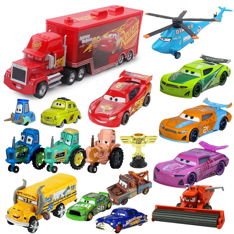 Kids Mini Racing Cars & Trucks Set – Collectible Toy Vehicles