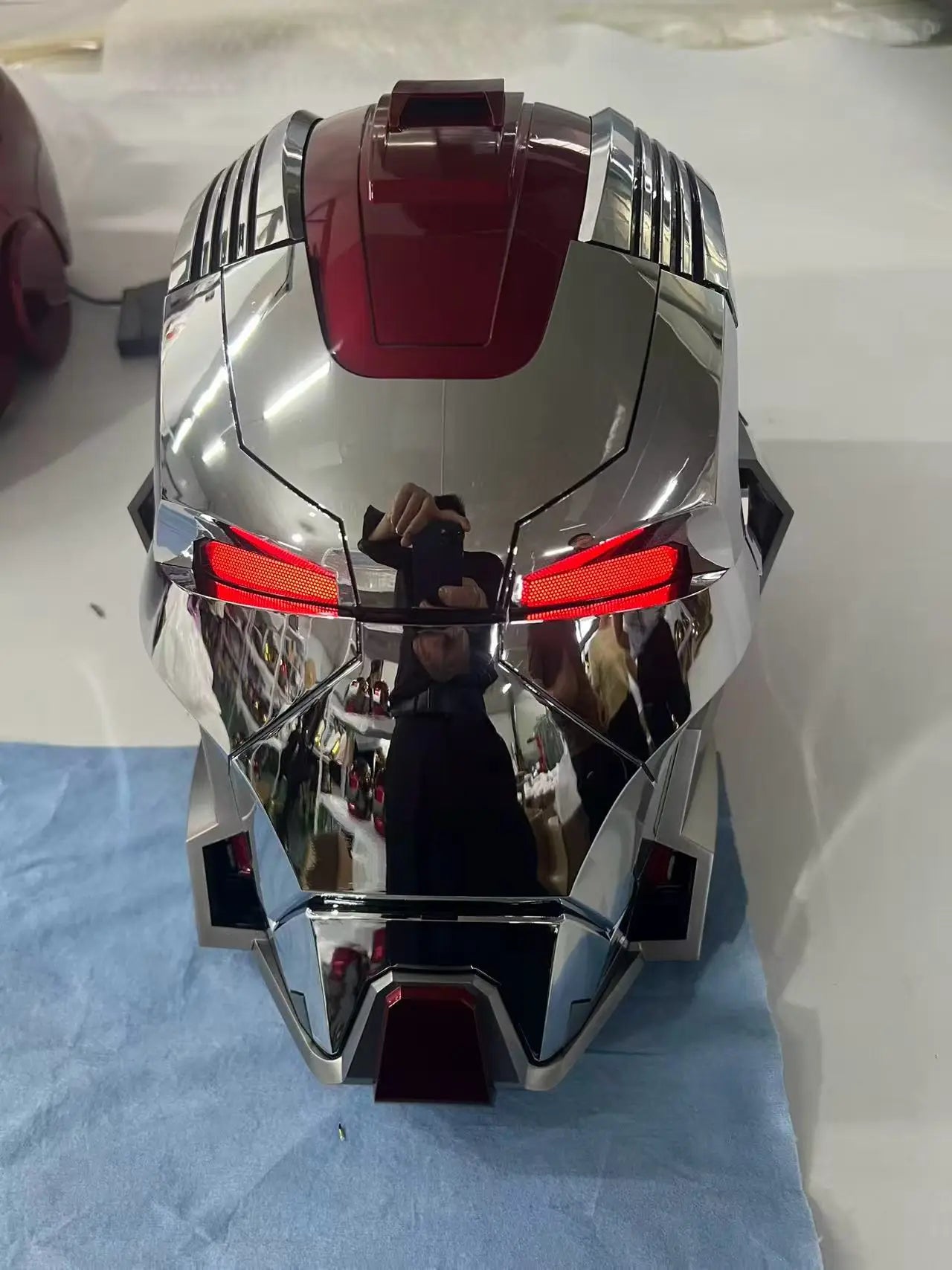 MK5 Pro Hero Helmet – Interactive Voice Control Collectible Mask