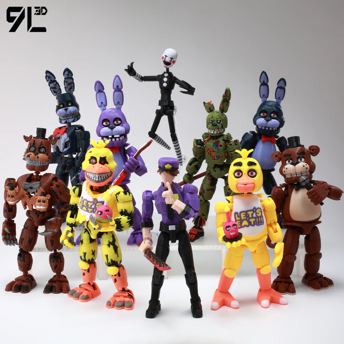 FNAF Puppet Action Figure
