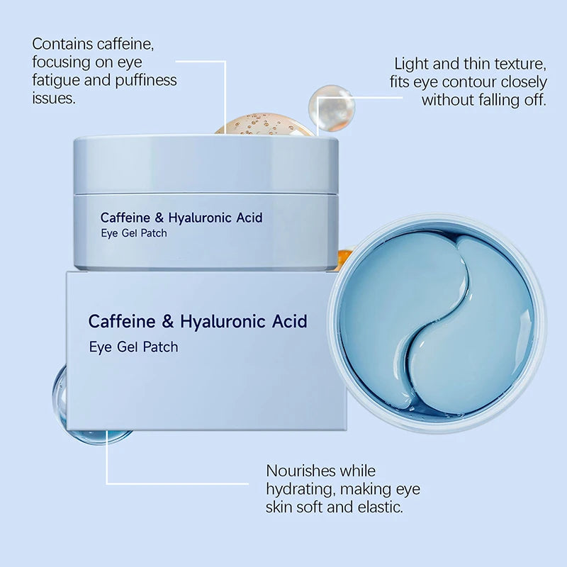 ORFAOM Caffeine & Hyaluronic Acid Eye Gel Patches