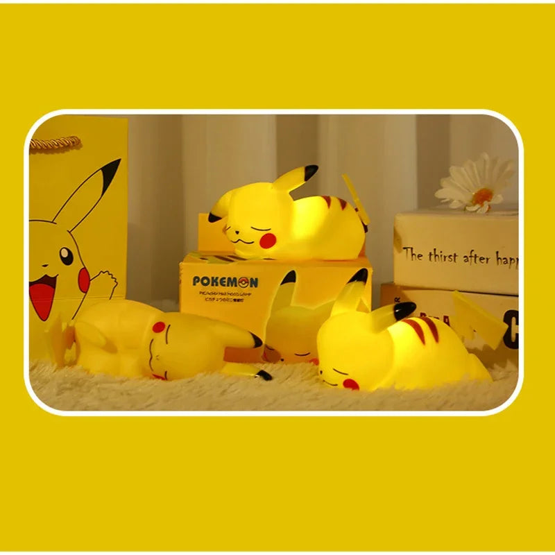 Pikachu Touch Night Light – Cute Pokémon LED Bedside Lamp