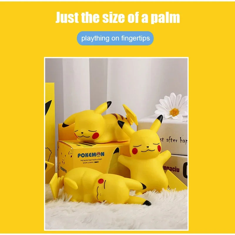 Pikachu Touch Night Light – Cute Pokémon LED Bedside Lamp