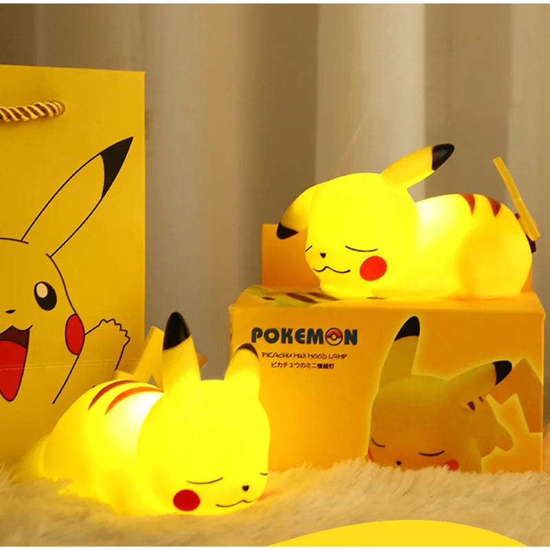 Pikachu Touch Night Light – Cute Pokémon LED Bedside Lamp