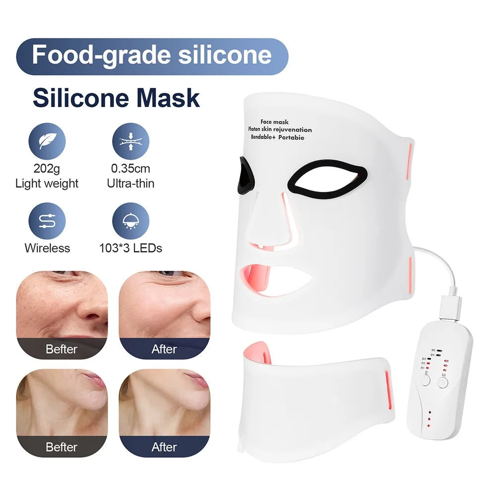 ORFAOM LED Therapy Face Mask