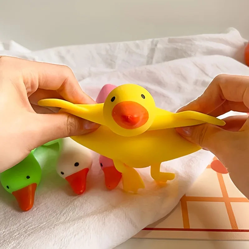 Cute Squeeze Duck Plush – Soft Stress Relief Sensory Toy |