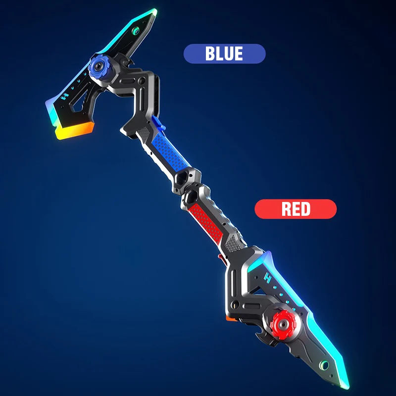 RGB LED Toy Axe – Light-Up Fantasy Battle Axe for Kids & Cosplay