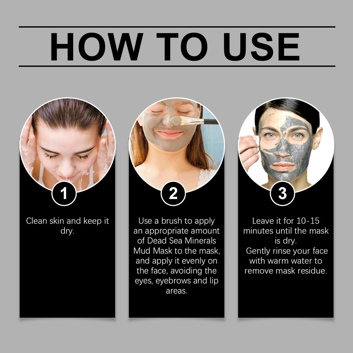 ORFAOM Dead Sea Mud Mask for Deep Cleansing