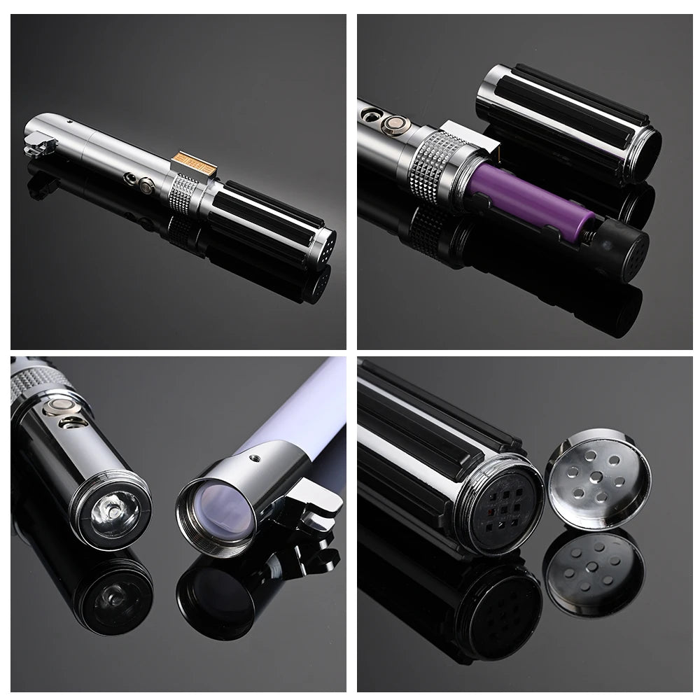 RGB Lightsaber Toy – Rechargeable Metal Hilt Light Sword